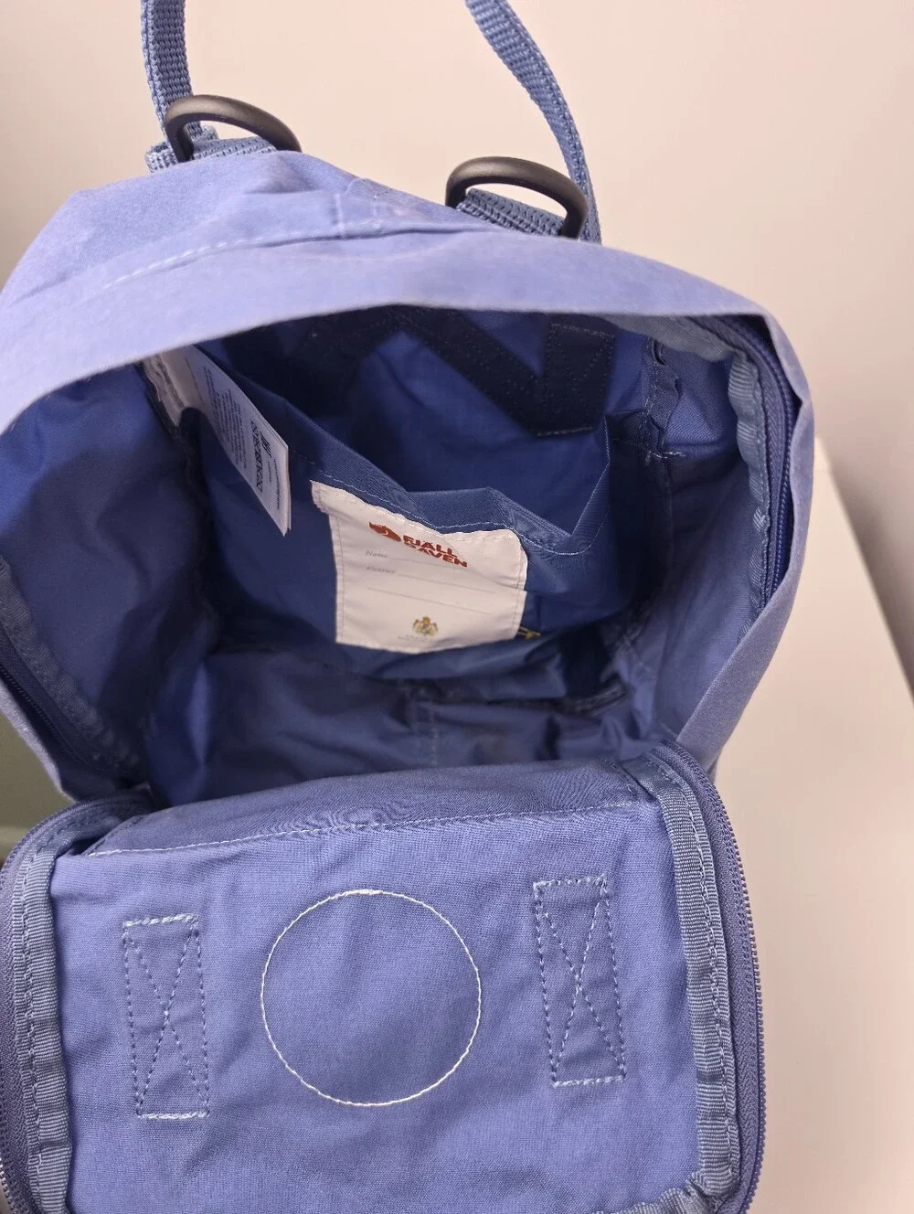 FJALL RAVEN KANKEN Mini Backpack Bag Daypack Color Blue Ridge